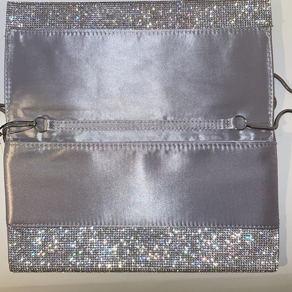 Shinny cocktail sequin clutch purse express NWT - Picture 6 of 11